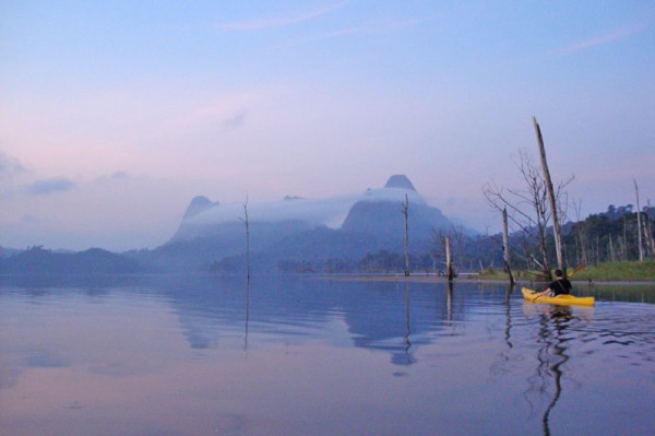 Cheow Lan Lake Kayaking